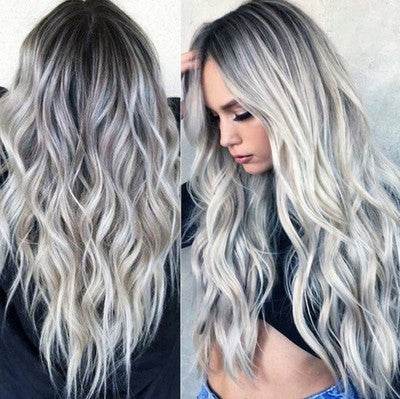 Long Curly Synthetic Wigs for Women - Elegant 70cm Style, Glamorous Look - Buy Center