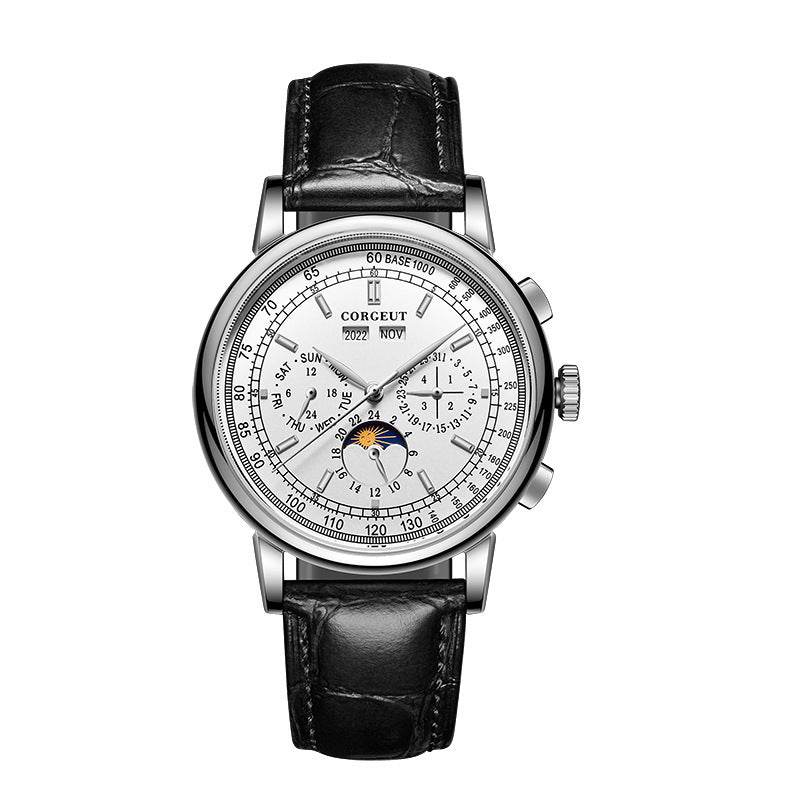 Men's Automatic Mechanical Watch - Waterproof Calendar & Stylish Design - Buy Center