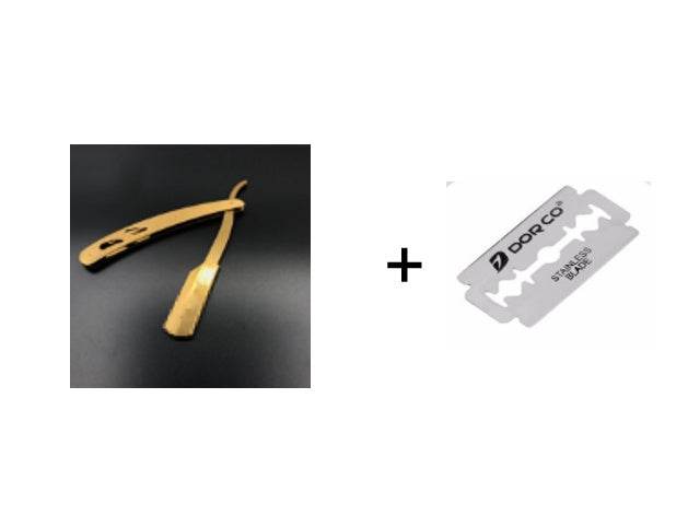 Premium Stainless Steel Razor - 10 Blades for Smooth and Precise Shaving - Buy Center