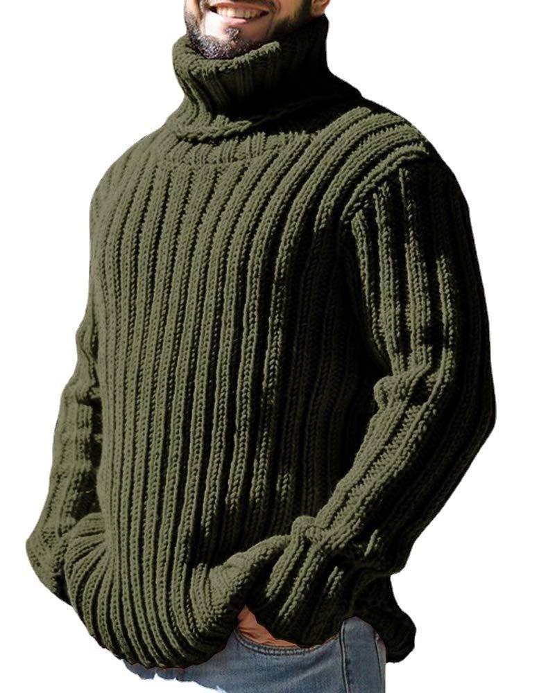 Buycenter Men's Slim Fit Knit Sweater - Stylish Autumn & Winter Top - Buy Center