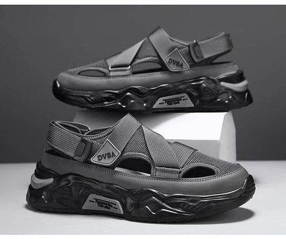 Lightweight Men's Summer Platform Sandals - Non-Slip Breathable Mesh - Buy Center