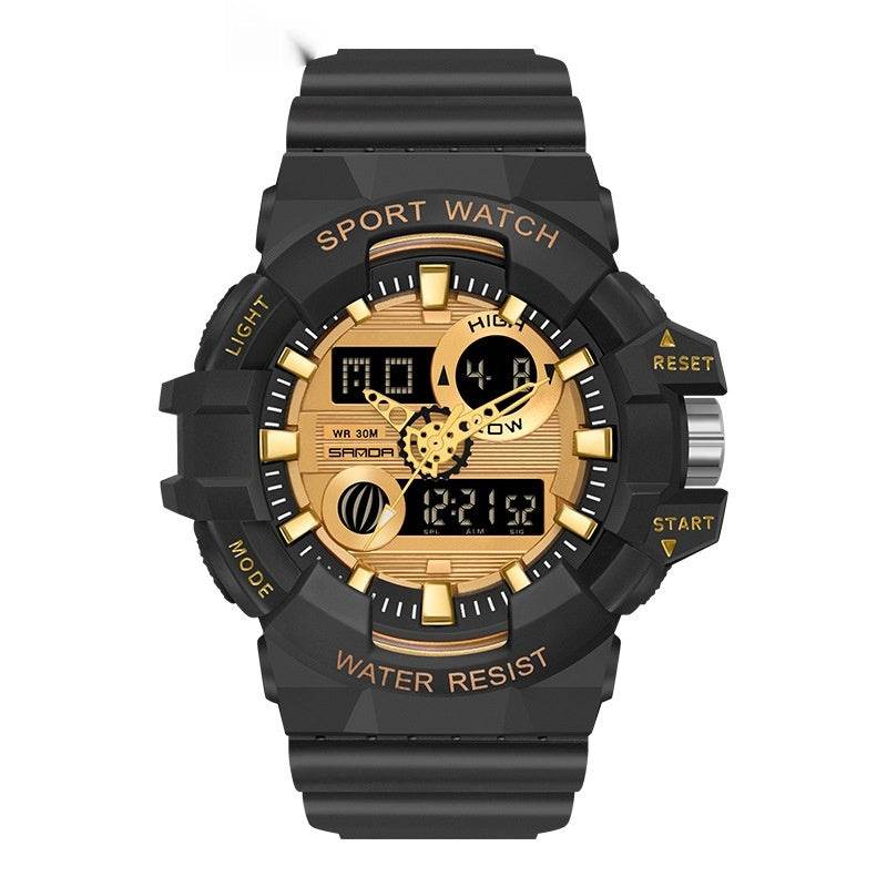 Trendy Luminous Waterproof Sports Watch - Unisex Style for 2025 - Buy Center