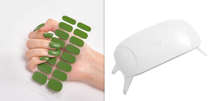 Waterproof Letter Color Nail Stickers - Long Lasting Stylish Designs - Buy Center