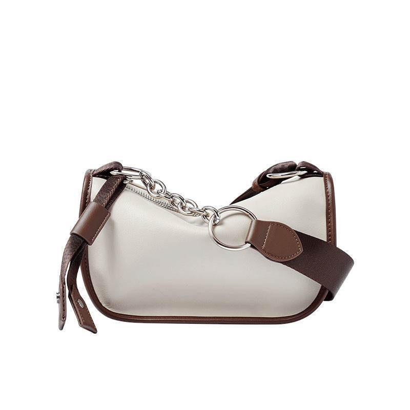 Buycenter Women's Crossbody Bag - Soft Genuine Leather Saddle Bag - Buy Center