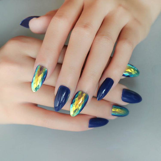 24 Trendy Square Fake Nails - Stylish Wearable Nail Patches for 2025 - Buy Center