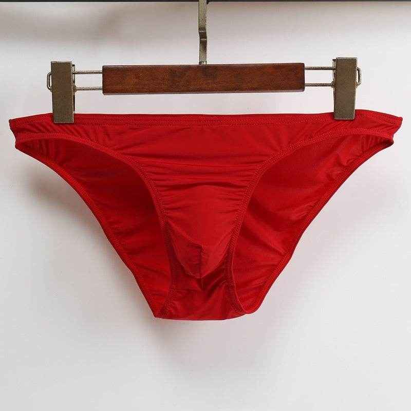 Low Waist Transparent Men's Briefs - Breathable & Quick-Drying Comfort