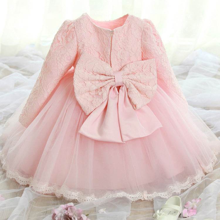 Elegant Lace Princess Dress for Girls - Perfect Flower Girl Outfit - Buy Center