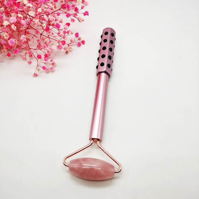 Natural Jade Massager Set - Facial Care for Radiant, Sculpted Skin - Buy Center