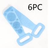 Premium Bath Towel Silicone Rubbing Back Towel - Double-Sided Comfort - Buy Center