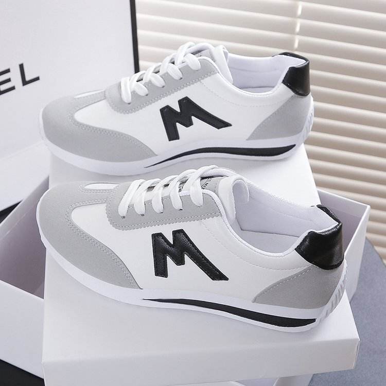 Bottom Argan Women's Leather Running Shoes - Trendy Korean Style, Comfortable Fit - Buy Center