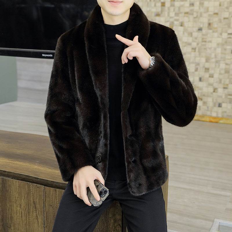 Men's Mink Coat - Trendy Winter Fur for Style & Exceptional Warmth - Buy Center