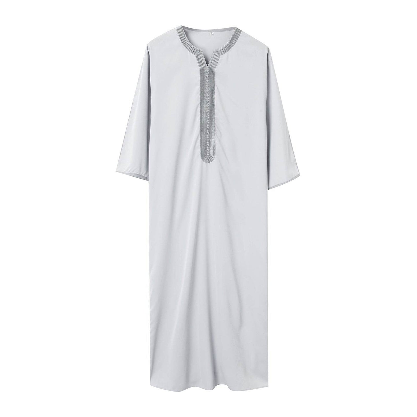 Fashion Nation Men's Embroidery Robe - Luxurious Comfort & Modern Style - Buy Center