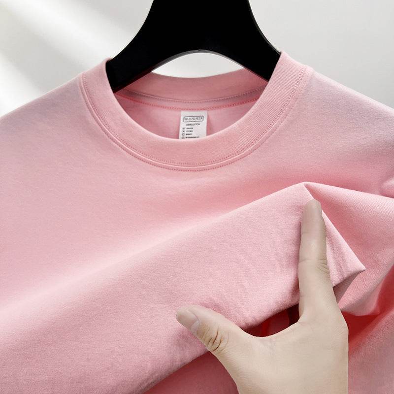 230g Cotton Short-Sleeved T-Shirt for Men - Stylish Casual Wear 2025 - Buy Center