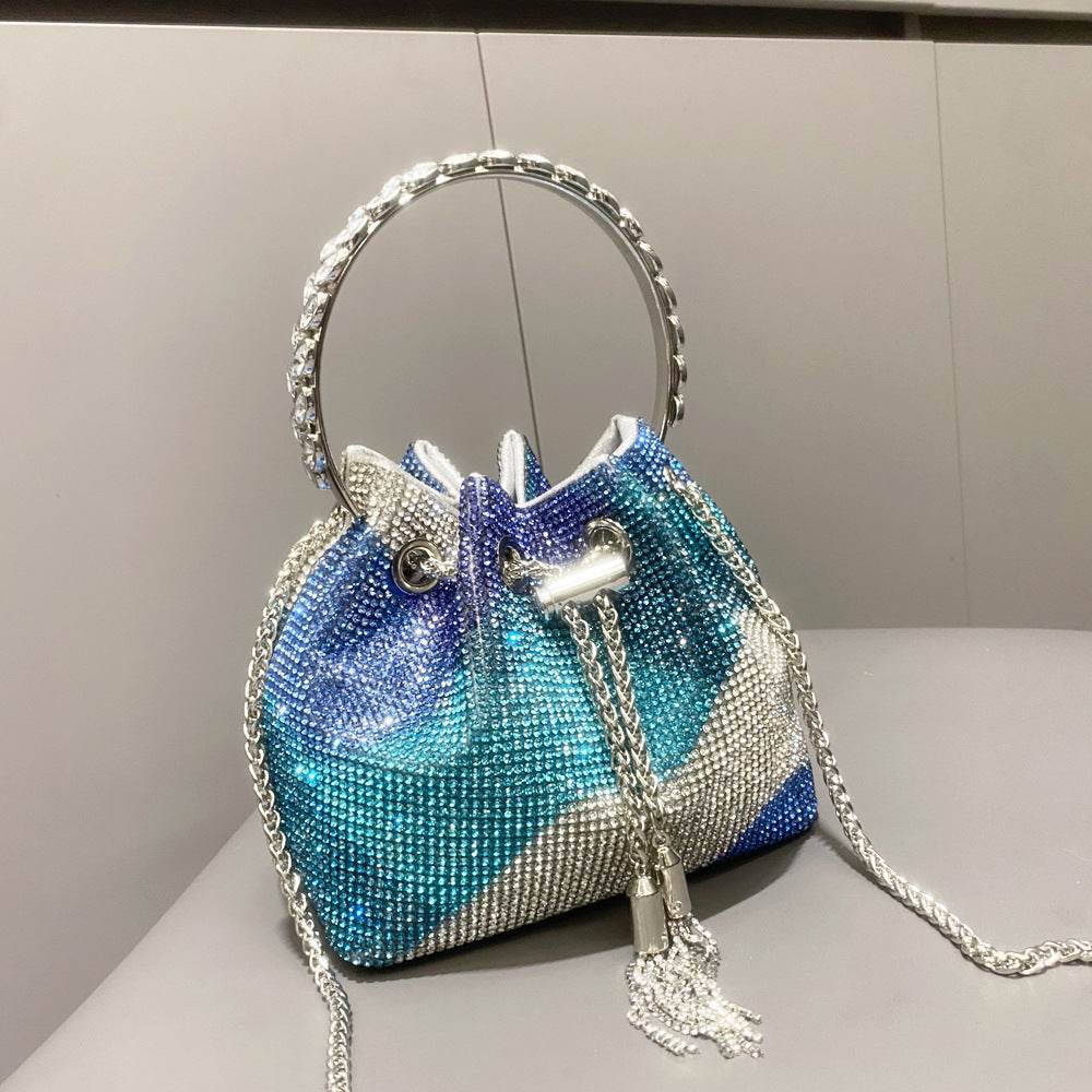 Shiny Diamond Handbag for Women - Stylish Evening Bag in Vibrant Colors - Buy Center