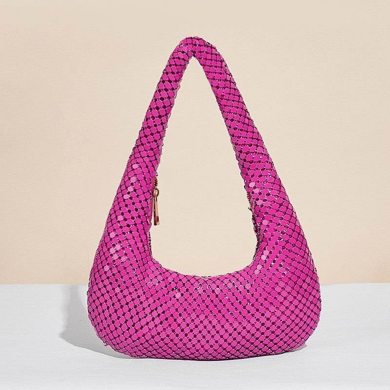 Women's Fashion Handbag - Stylish Aluminum Sheet Underarm Bag for Parties - Buy Center