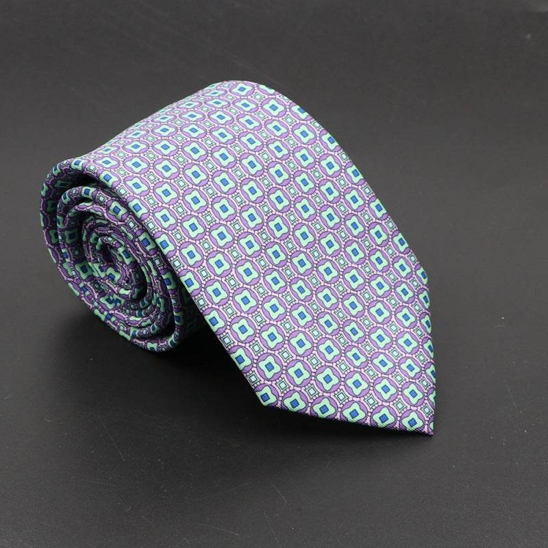 Super Soft Bohemian Silk Ties - Stylish 75mm Neckties for Any Occasion - Buy Center