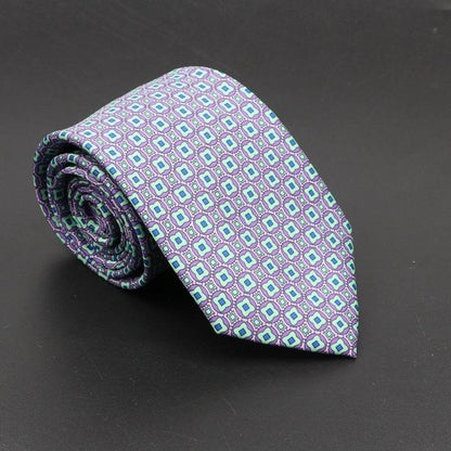 Super Soft Bohemian Silk Ties - Stylish 75mm Neckties for Any Occasion - Buy Center