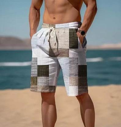 New Summer Hawaiian Printed Men's Shorts - Breathable & Micro Elastic Comfort - Buy Center