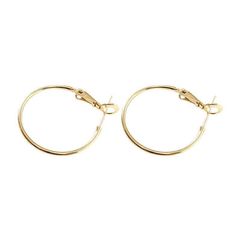 South Korean Style Exaggerated Geometric Earrings - Trendy Modern Design - Buy Center