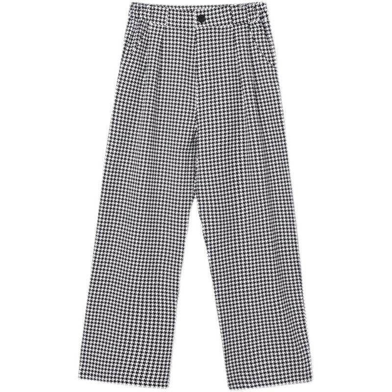 Retro Elegant Wide-Leg Trousers for Men - Stylish Mid-High Waist Sweatpants - Buy Center