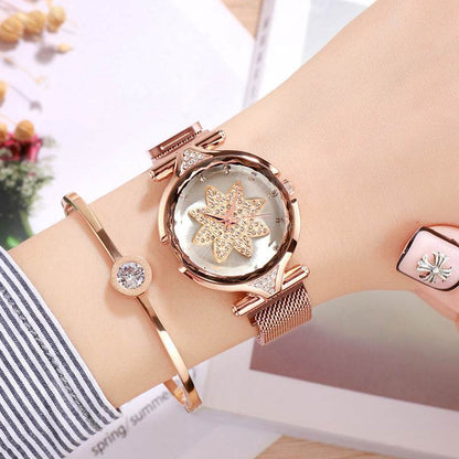 Buy Center Women's Casual Watch - Trendy Korean Style, Waterproof Design - Buy Center