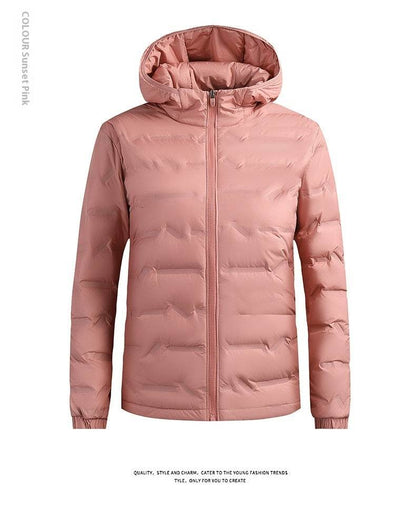 Couple Hooded Down Jacket - Stylish Warmth & Heat Preservation 2025 - Buy Center