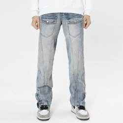 American Personality Jeans - Hip Hop Zipper Design with Tassels