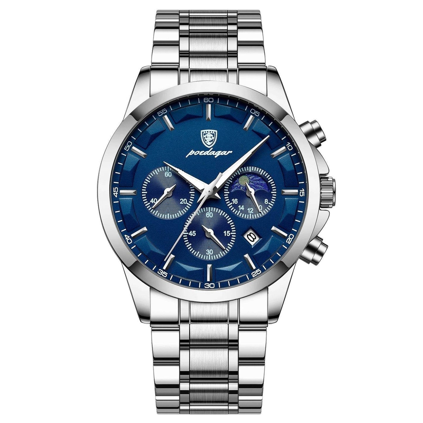 Buycenter Stylish Waterproof Men's Quartz Watch - Casual, Slim Design - Buy Center