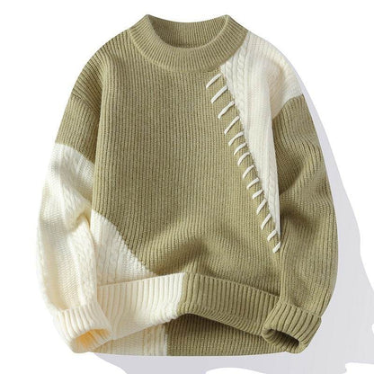 Stylish Loose Round Neck Sweater - Korean Design for Ultimate Comfort - Buy Center
