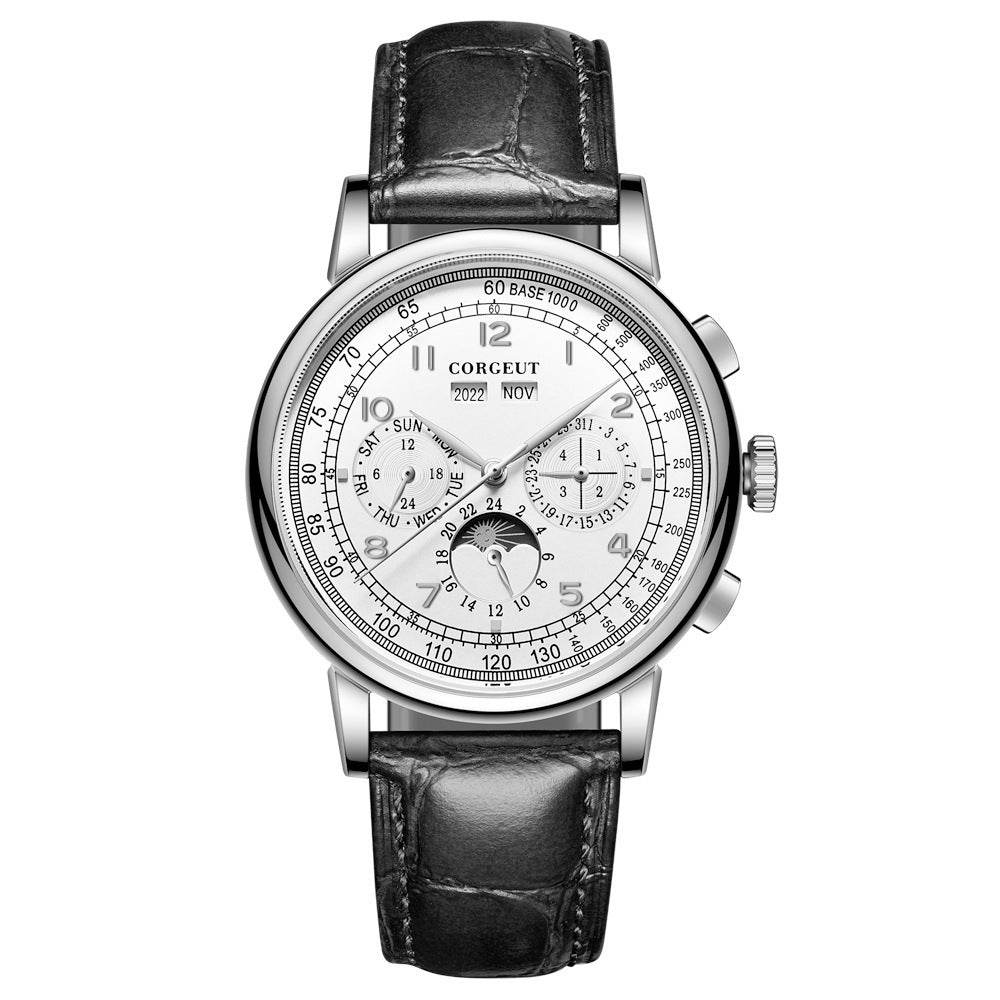 Men's Automatic Mechanical Watch - Waterproof Calendar & Stylish Design - Buy Center