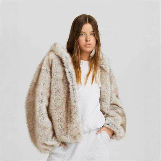 Yak Velvet Coat - European & American Style, Casual Long Sleeve Jacket - Buy Center