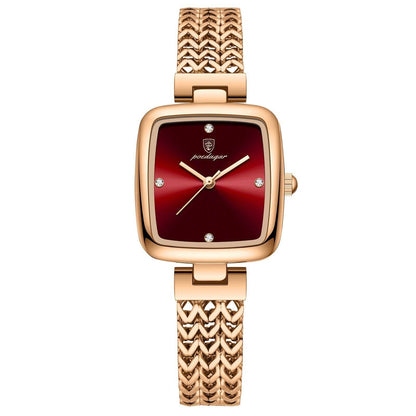 Buy Center Women's Waterproof Quartz Watch - Stylish Rose Gold & Silver - Buy Center
