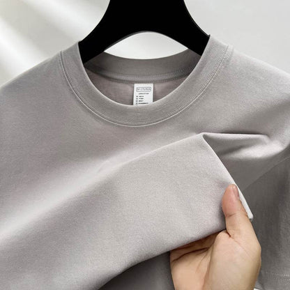 230g Cotton Short-Sleeved T-Shirt for Men - Stylish Casual Wear 2025 - Buy Center