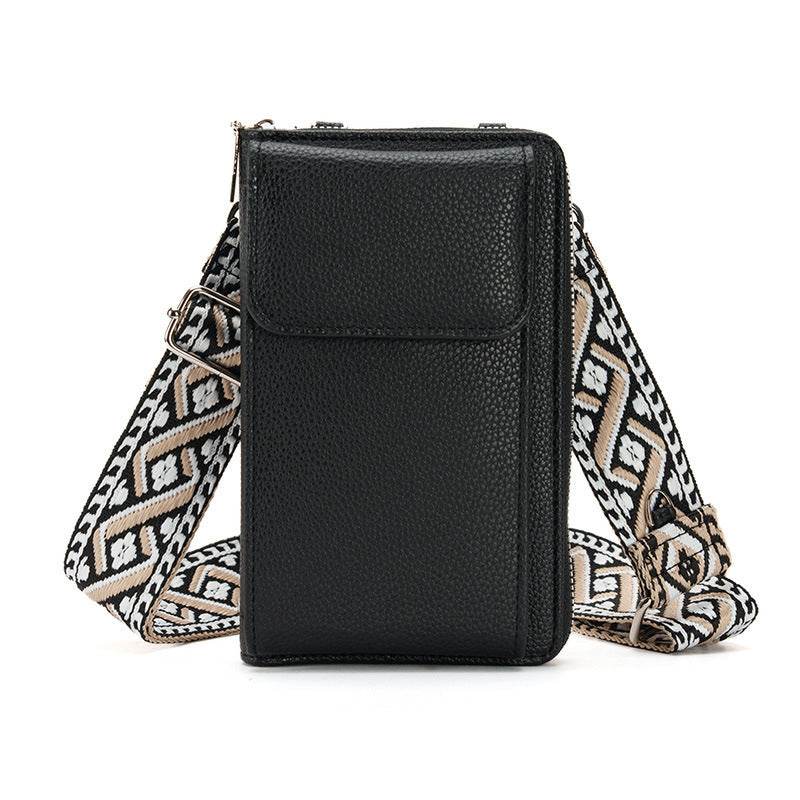 Stylish Women's Messenger Bag - Trendy PU One Shoulder Phone & Coin Purse - Buy Center