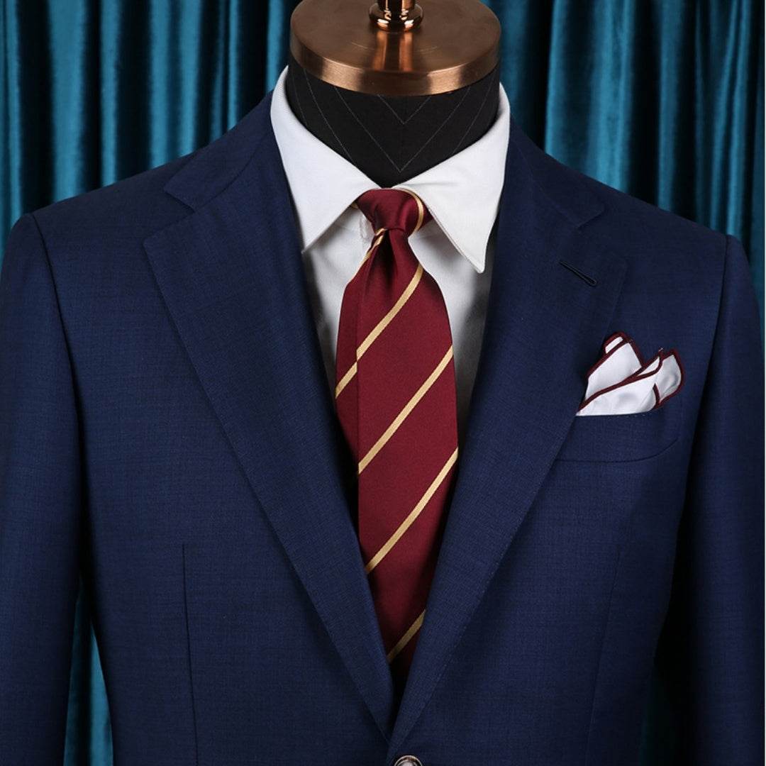 Stylish Men's Silk Necktie - European & American Bow Tie for Every Occasion - Buy Center