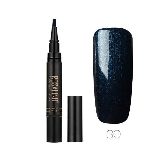 5ml Solid Color Nail Art Pen - Easy Application in 58 Vibrant Shades - Buy Center