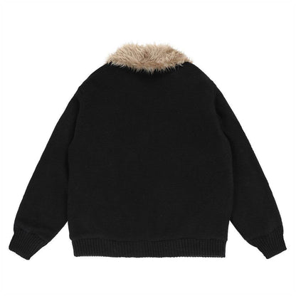Retro Mountain Carving Warm Stand Collar Coat - Stylish & Comfortable Fit - Buy Center