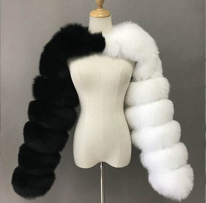 Buycenter Women's Short Artificial Fur Coat - Stylish & Comfortable - Buy Center