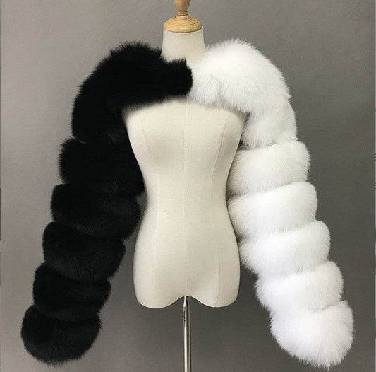 Buycenter Women's Short Artificial Fur Coat - Stylish & Comfortable - Buy Center
