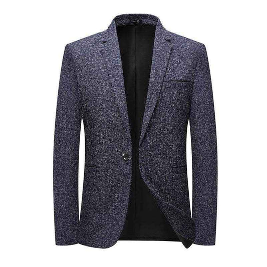 Korean Style Slim Fit Suit Coat for Small Business - Elegant Look