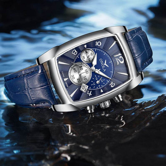 Buycenter Business Casual Men's Quartz Watch - Water Resistant, Fashionable Design - Buy Center