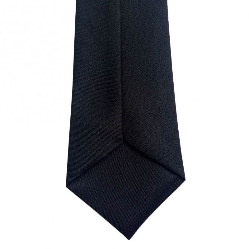 Security Check Tie - Premium Black Arrow Design for Weddings & Funerals - Buy Center