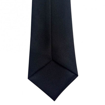 Security Check Tie - Premium Black Arrow Design for Weddings & Funerals - Buy Center