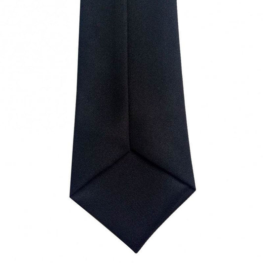 Security Check Tie - Premium Black Arrow Design for Weddings & Funerals - Buy Center