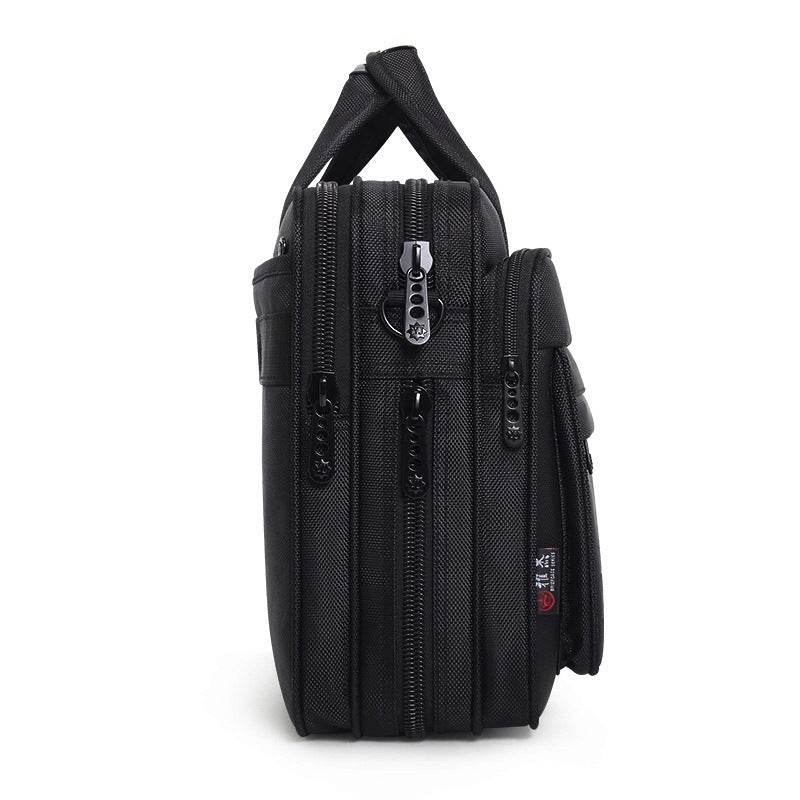 Men's Waterproof Oxford Briefcase - Large Capacity for Professionals 2025 - Buy Center