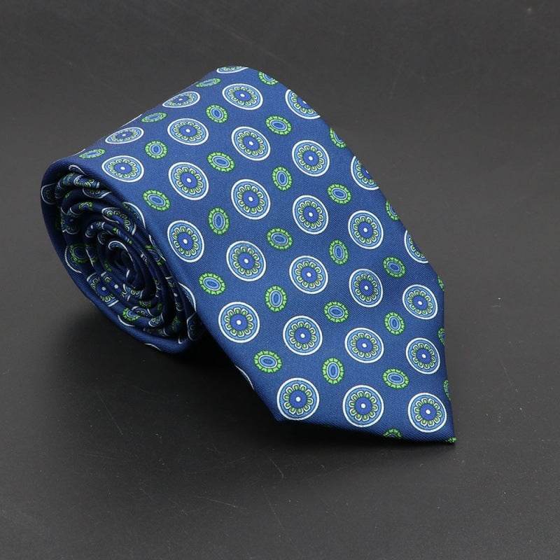 Super Soft Bohemian Silk Ties - Stylish 75mm Neckties for Any Occasion - Buy Center