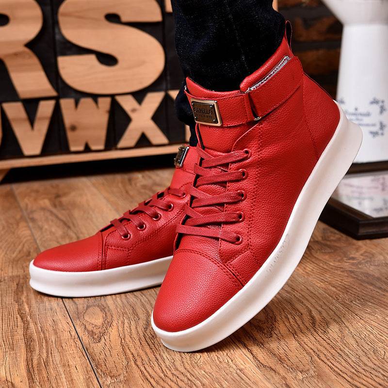 Buycenter Men's High-Top Sneakers - Casual Vulcanize Shoes for Leisure - Buy Center