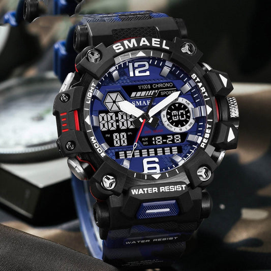 Tactical Camouflage Alloy Watch - Luminous & Waterproof Outdoor Accessory - Buy Center