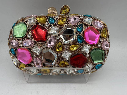 Elegant Hand-held Diamond Evening Bag - Custom Colors & Stylish Design - Buy Center