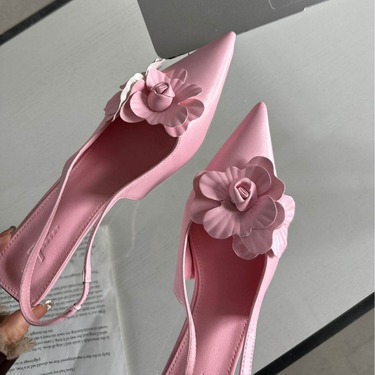 Buycenter Women's Pointed Toe Sandals - Stylish Closed Toe Pumps - Buy Center